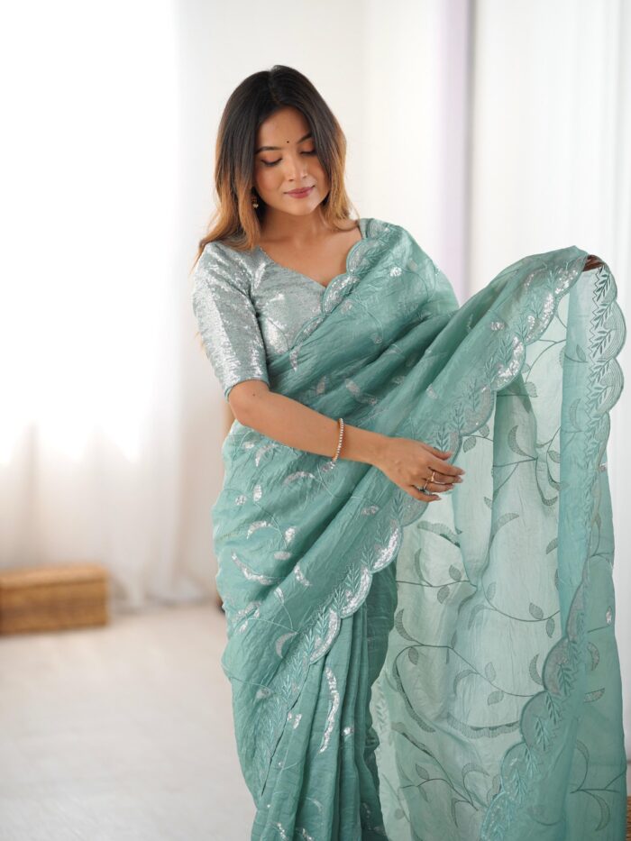 Designer Saree - Image 7