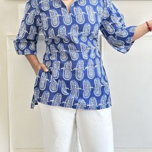 Printed Cotton Kurti for Summers - Image 2