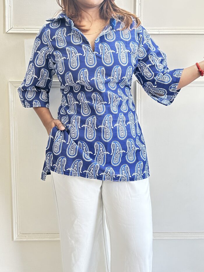 Printed Cotton Kurti for Summers - Image 2