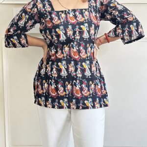 Printed Cotton Kurti for Summers - Image 5