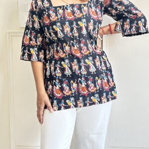 Printed Cotton Kurti for Summers - Image 6