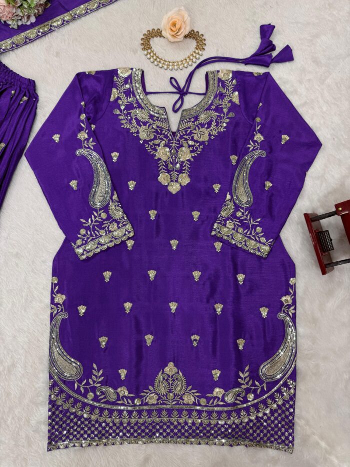 Designer Sharara Set - Image 15