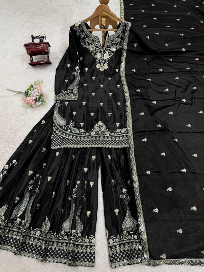 Designer Sharara Set - Image 5