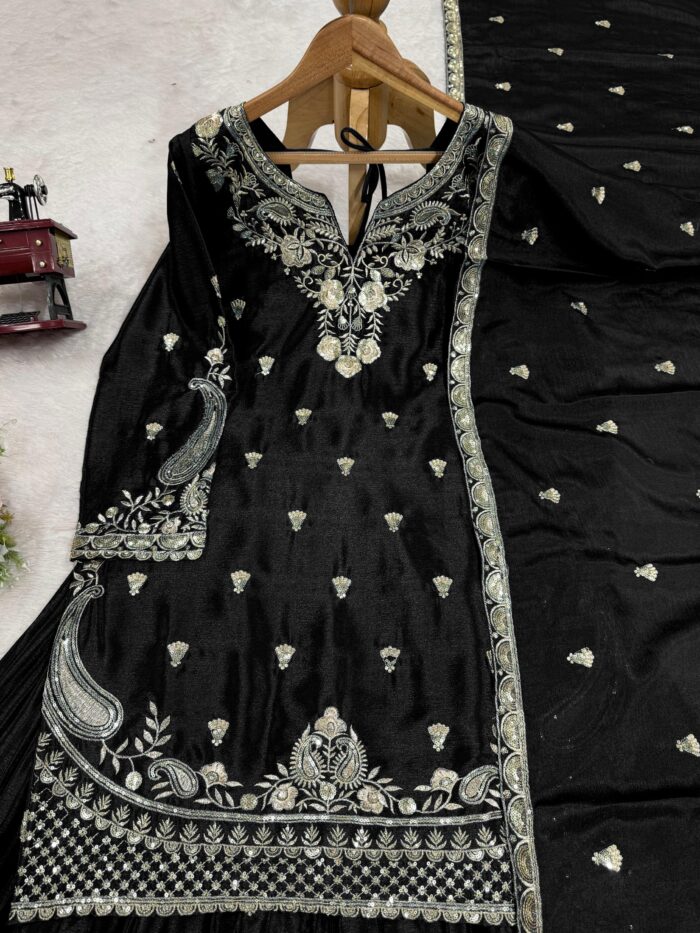 Designer Sharara Set - Image 7