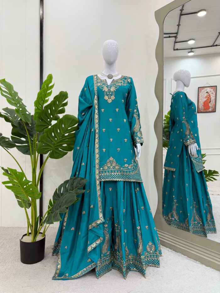 Designer Sharara Set - Image 2