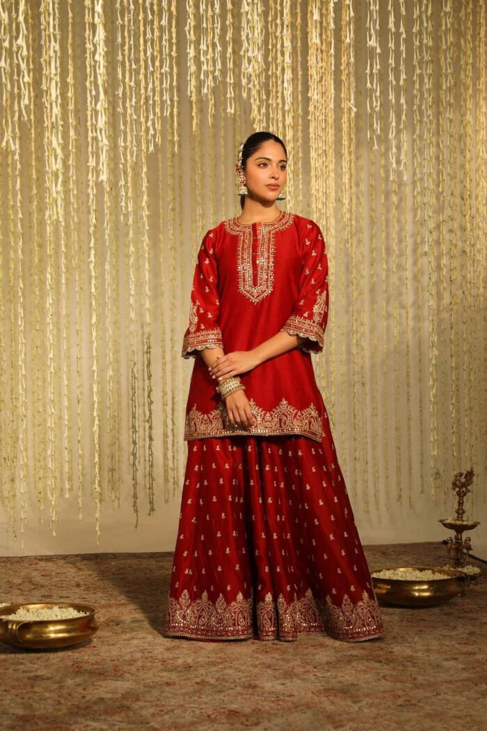 Bridal Sharara Set - Image 4