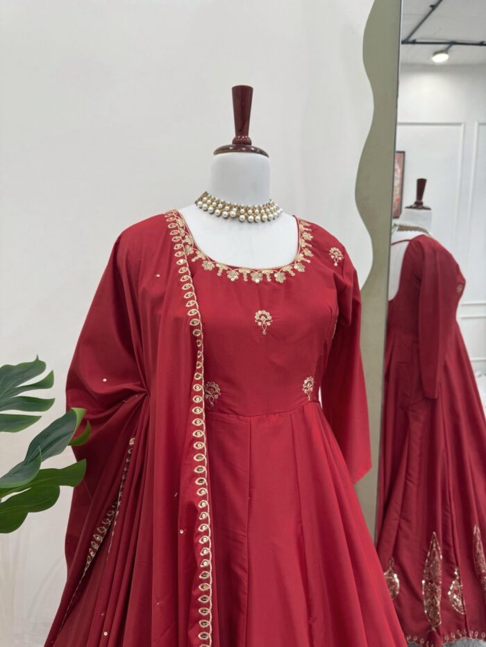 Karwachauth Special Anarkali Set - Image 2