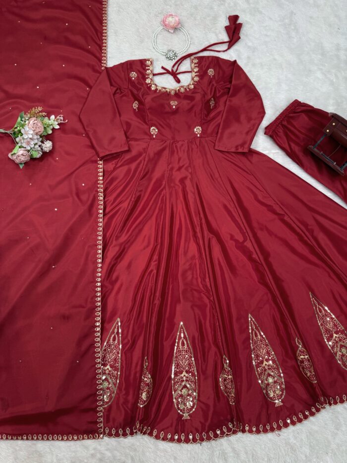 Karwachauth Special Anarkali Set - Image 6