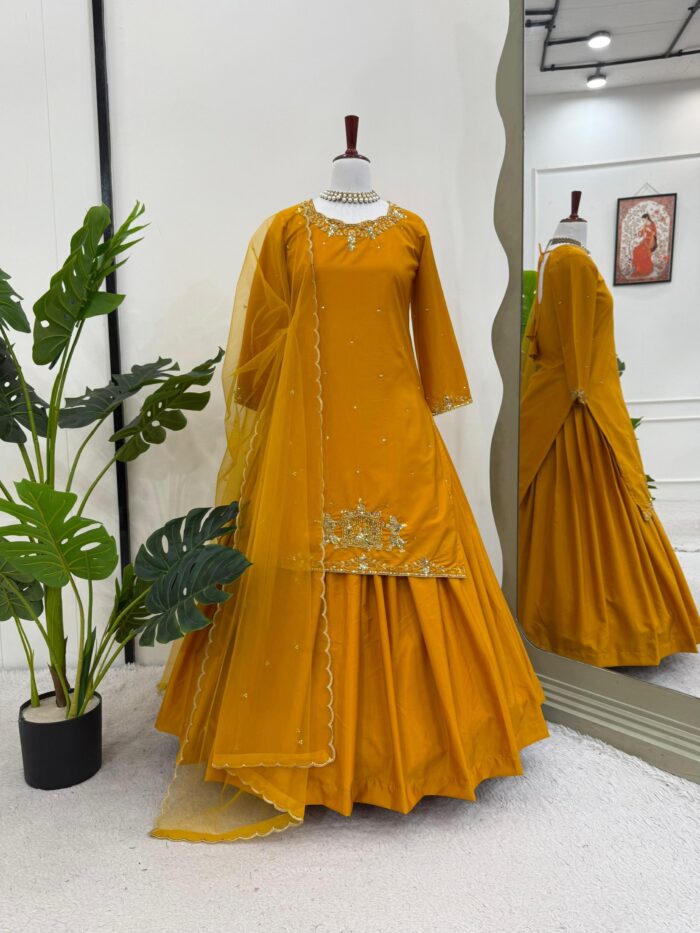 Kurta Lehenga Set - Image 5