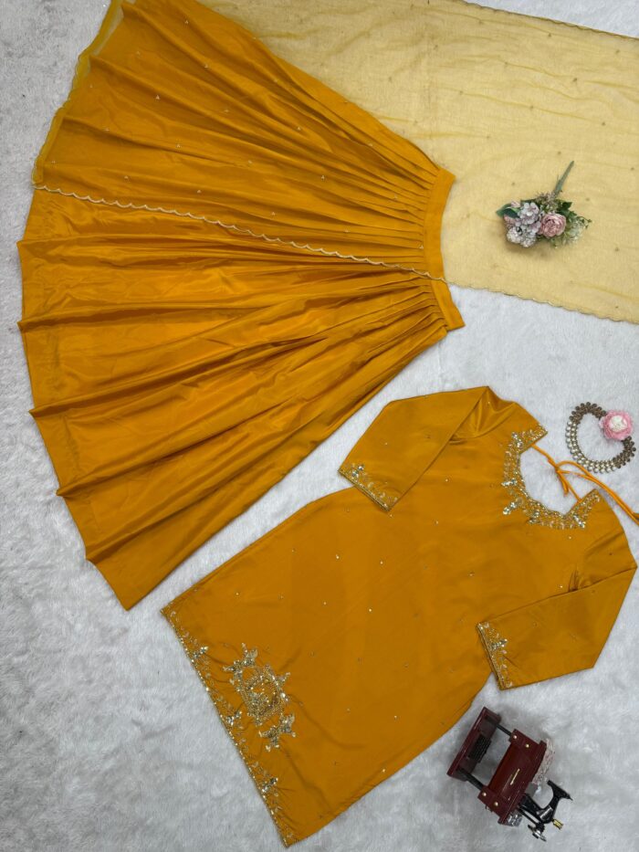Kurta Lehenga Set - Image 8