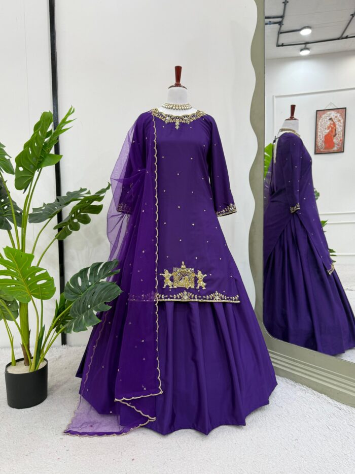 Kurta Lehenga Set - Image 9