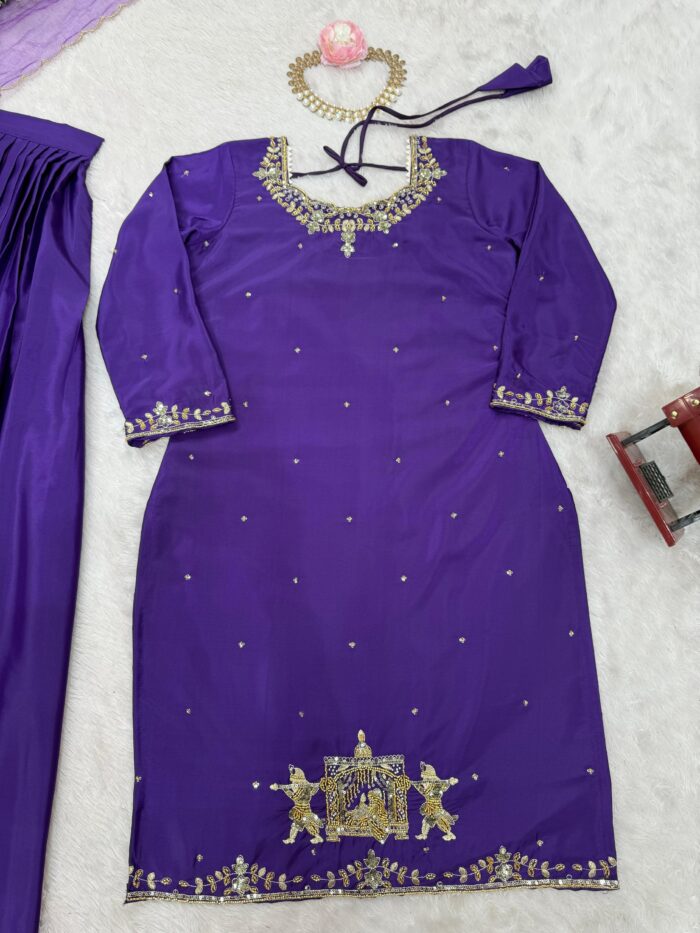 Kurta Lehenga Set - Image 11