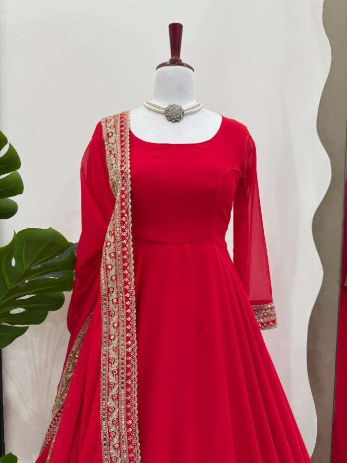 Karwachauth Special Anarkali Set - Image 5