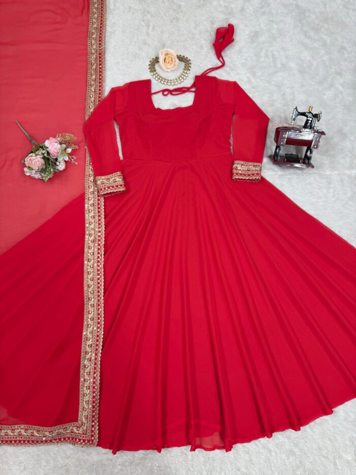 Karwachauth Special Anarkali Set - Image 7