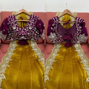 Designer Fendy Silk Saree - Image 8