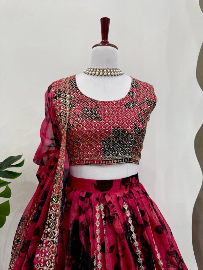 Designer Lehenga Set - Image 4
