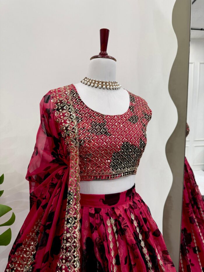 Designer Lehenga Set - Image 3