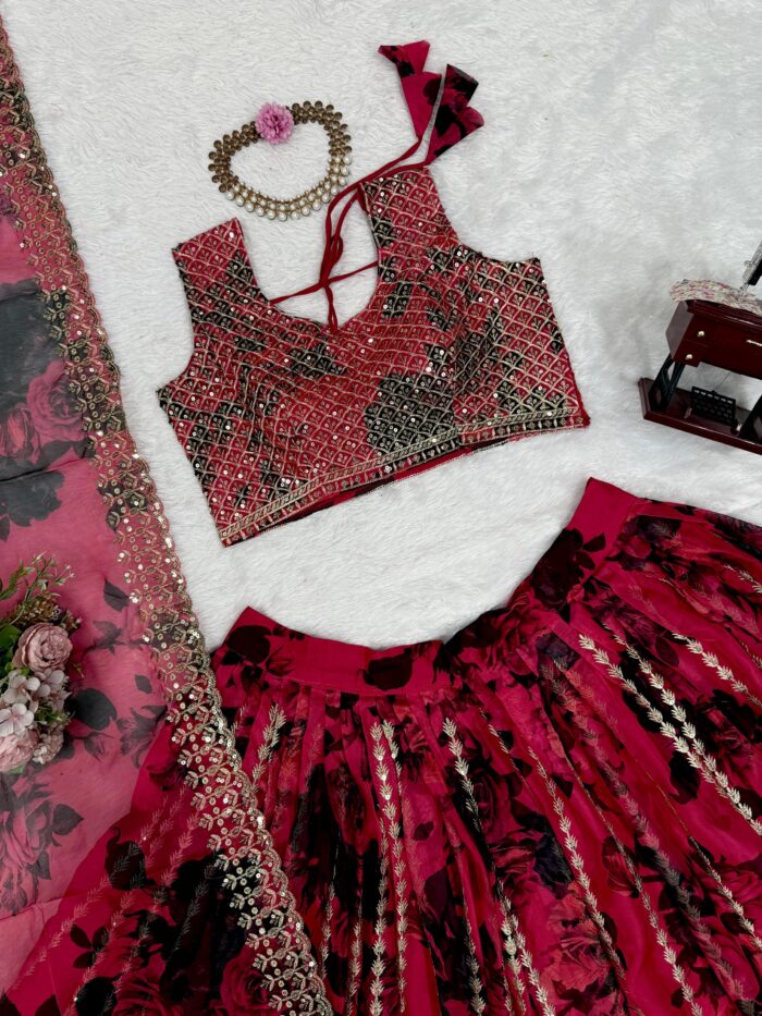Designer Lehenga Set - Image 6