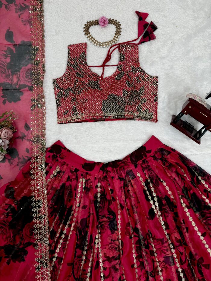 Designer Lehenga Set - Image 9