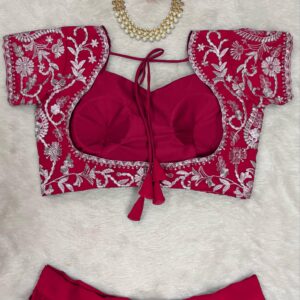 Designer Lehenga Saree - Image 8