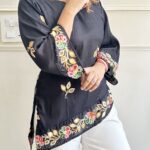 Asymmetric Style Kurti Design