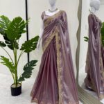 Designer Fendi Silk Saree