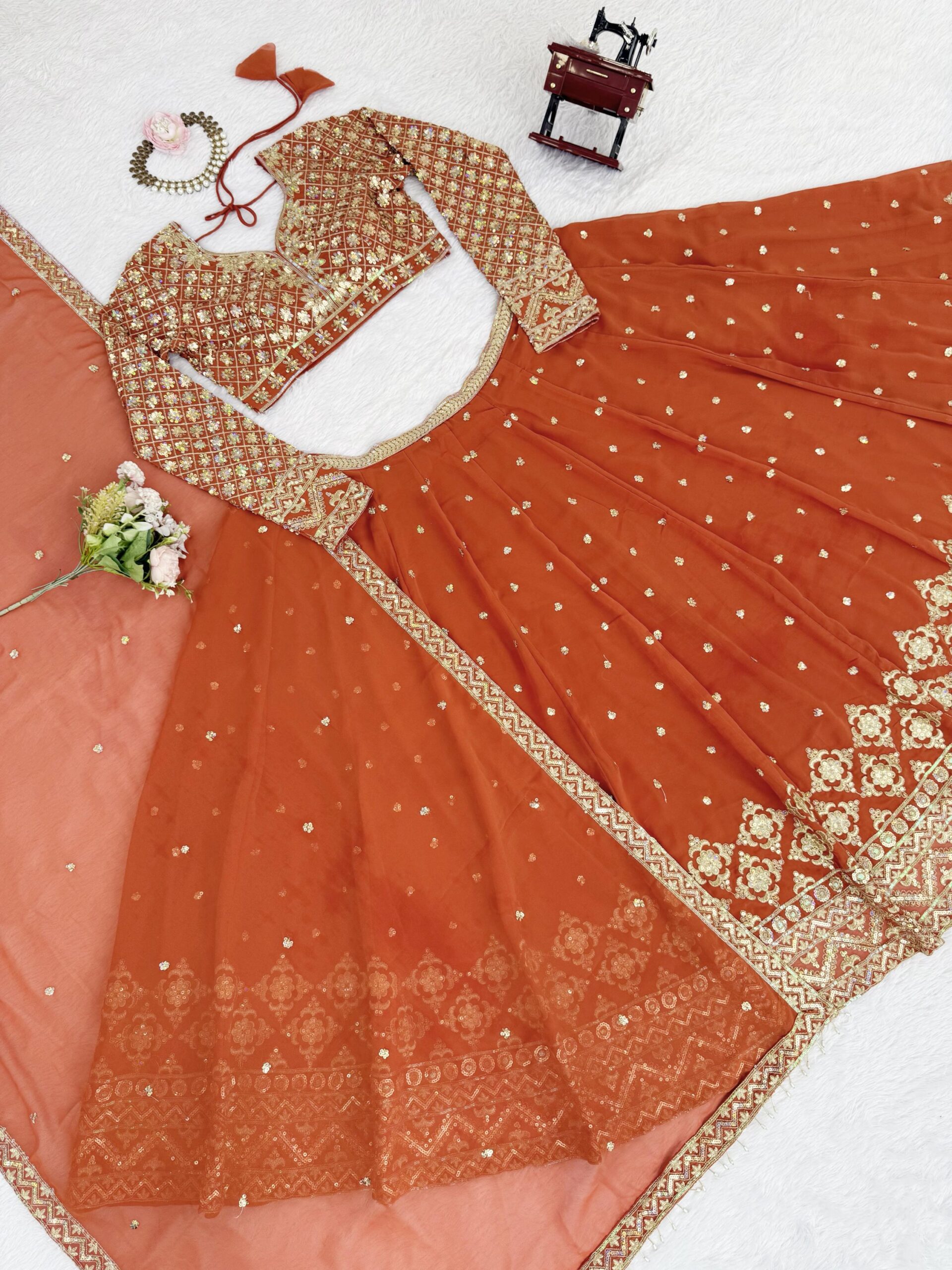 Designer Lehenga Set - Image 7