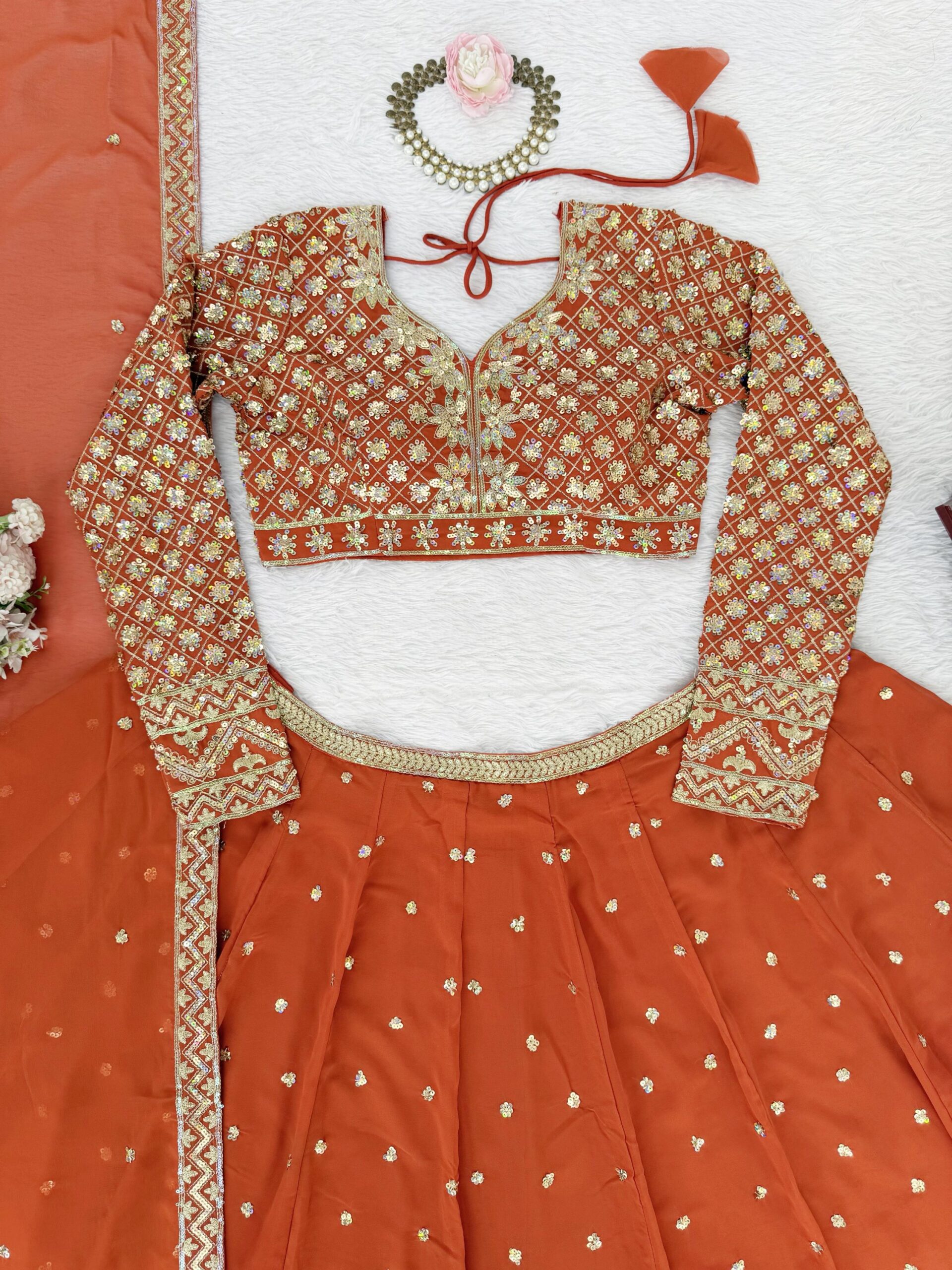 Designer Lehenga Set - Image 9