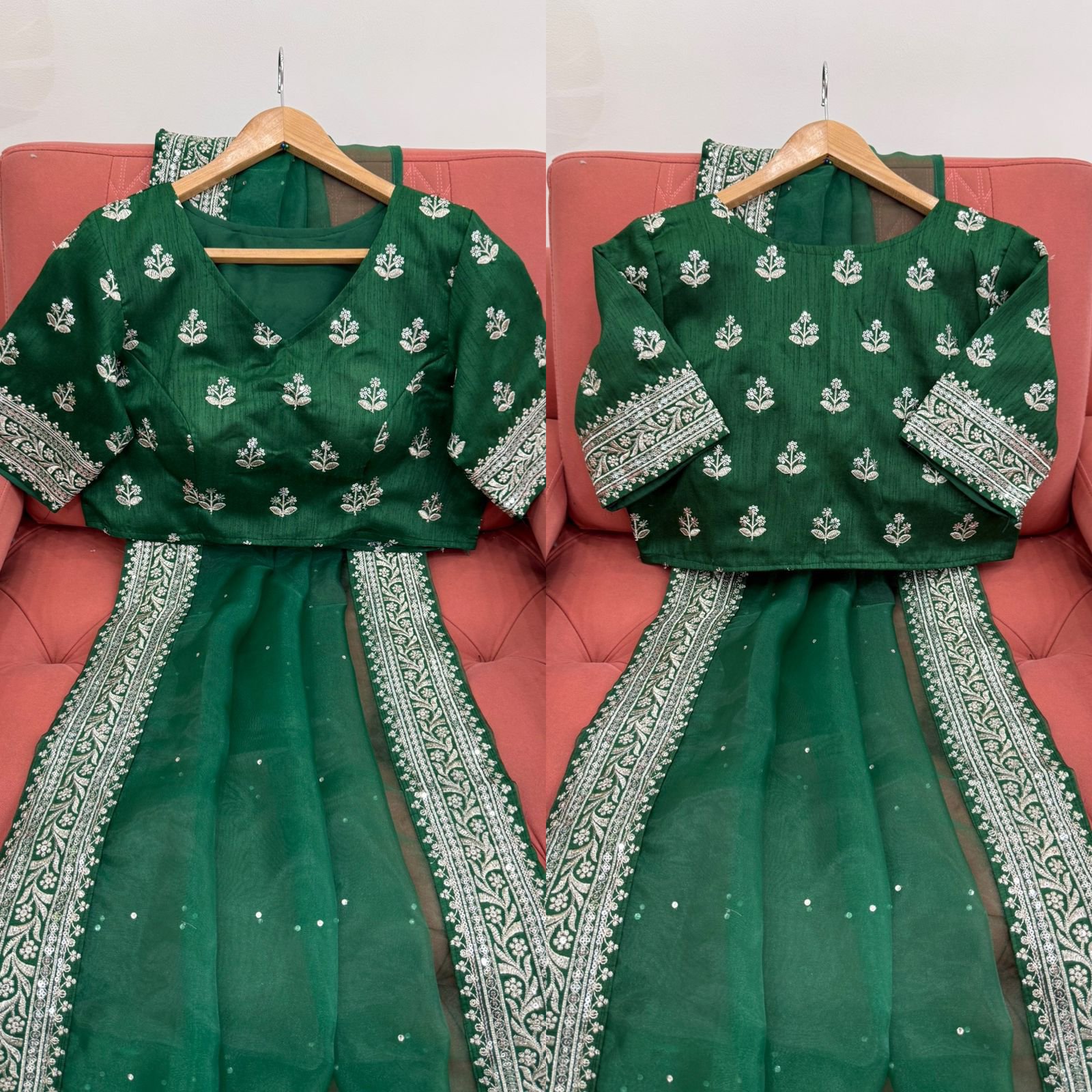 Designer Wear Saree - Image 7