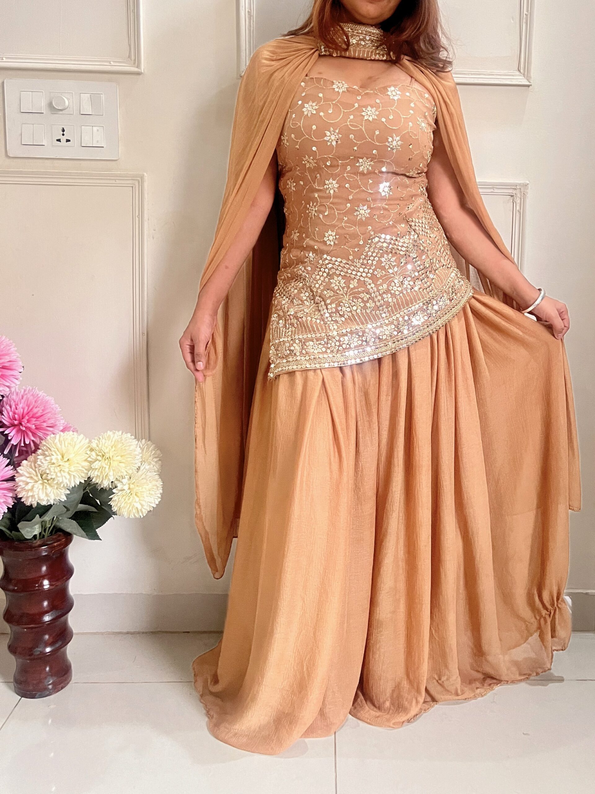 Shraddha Kapoor Inspired Sharara Set - Image 14