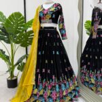 Floral Embroidered Lehenga Set