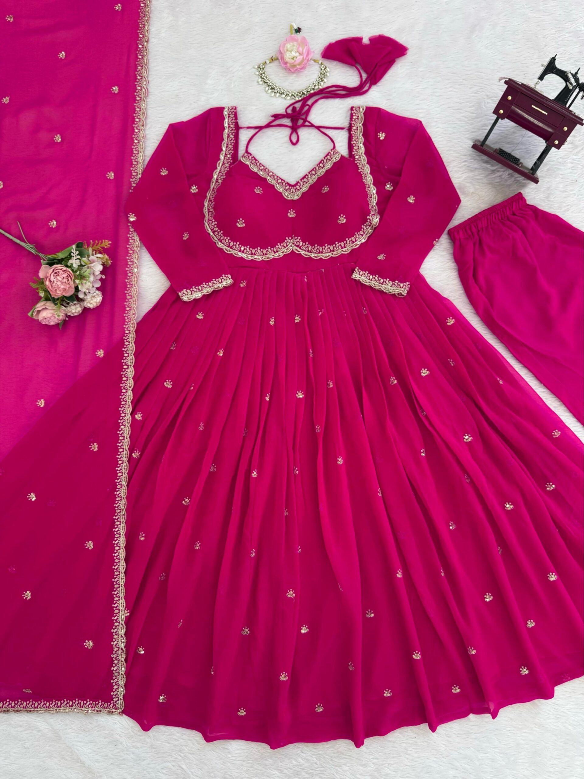Designer Anarkali Set for Women - Image 25