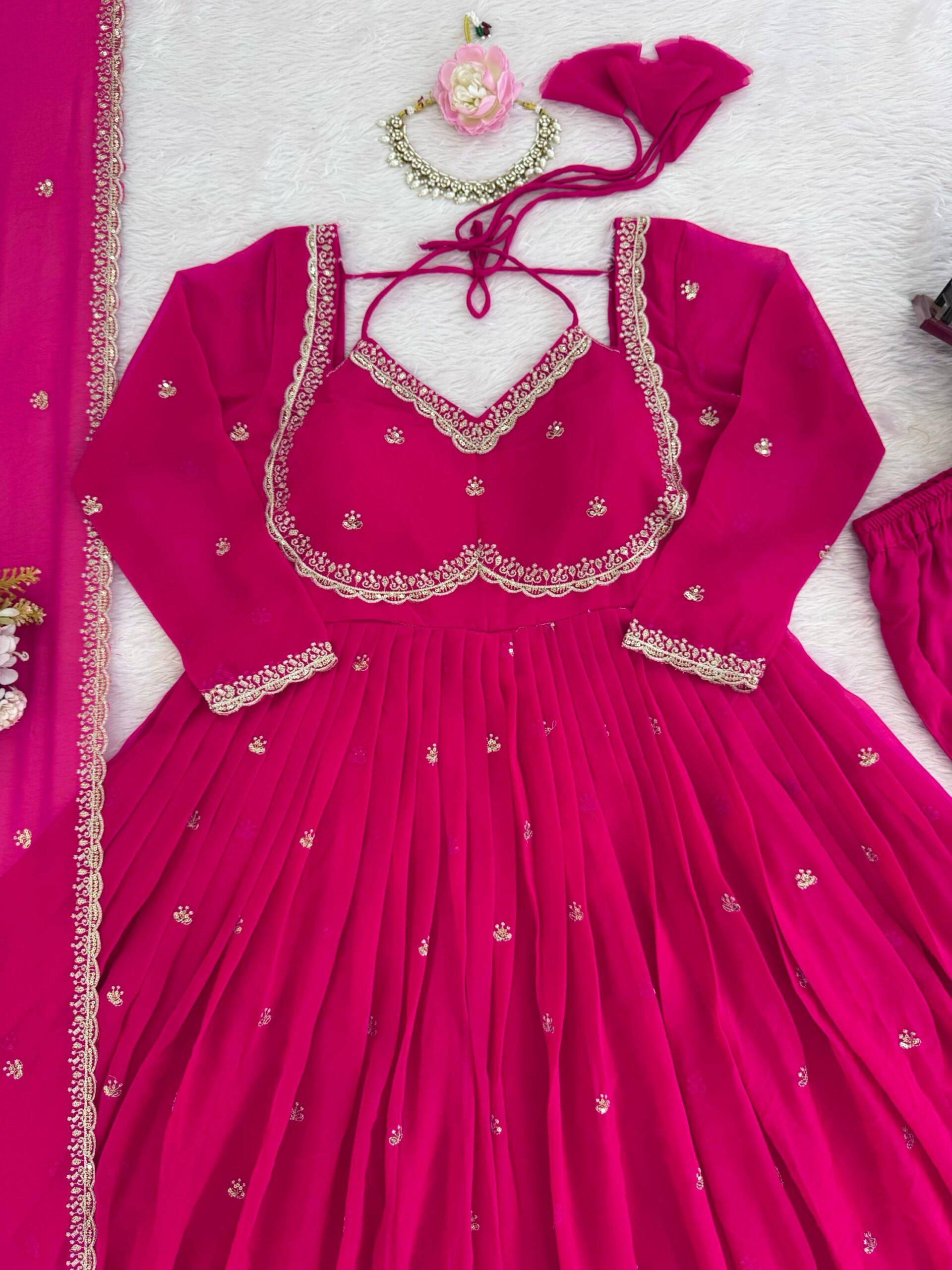 Designer Anarkali Set for Women - Image 22