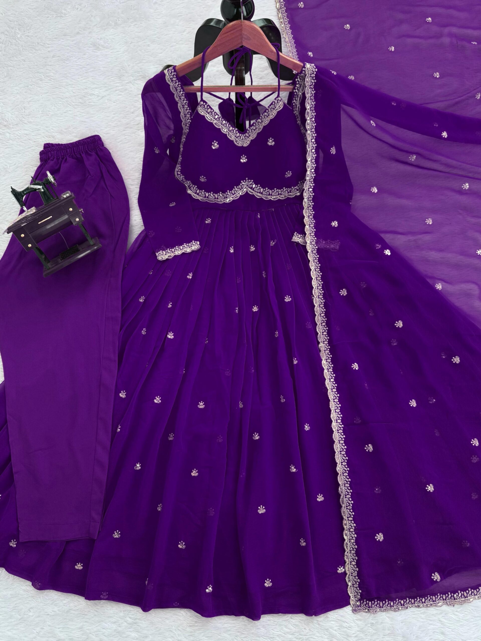 Designer Anarkali Set for Women - Image 16