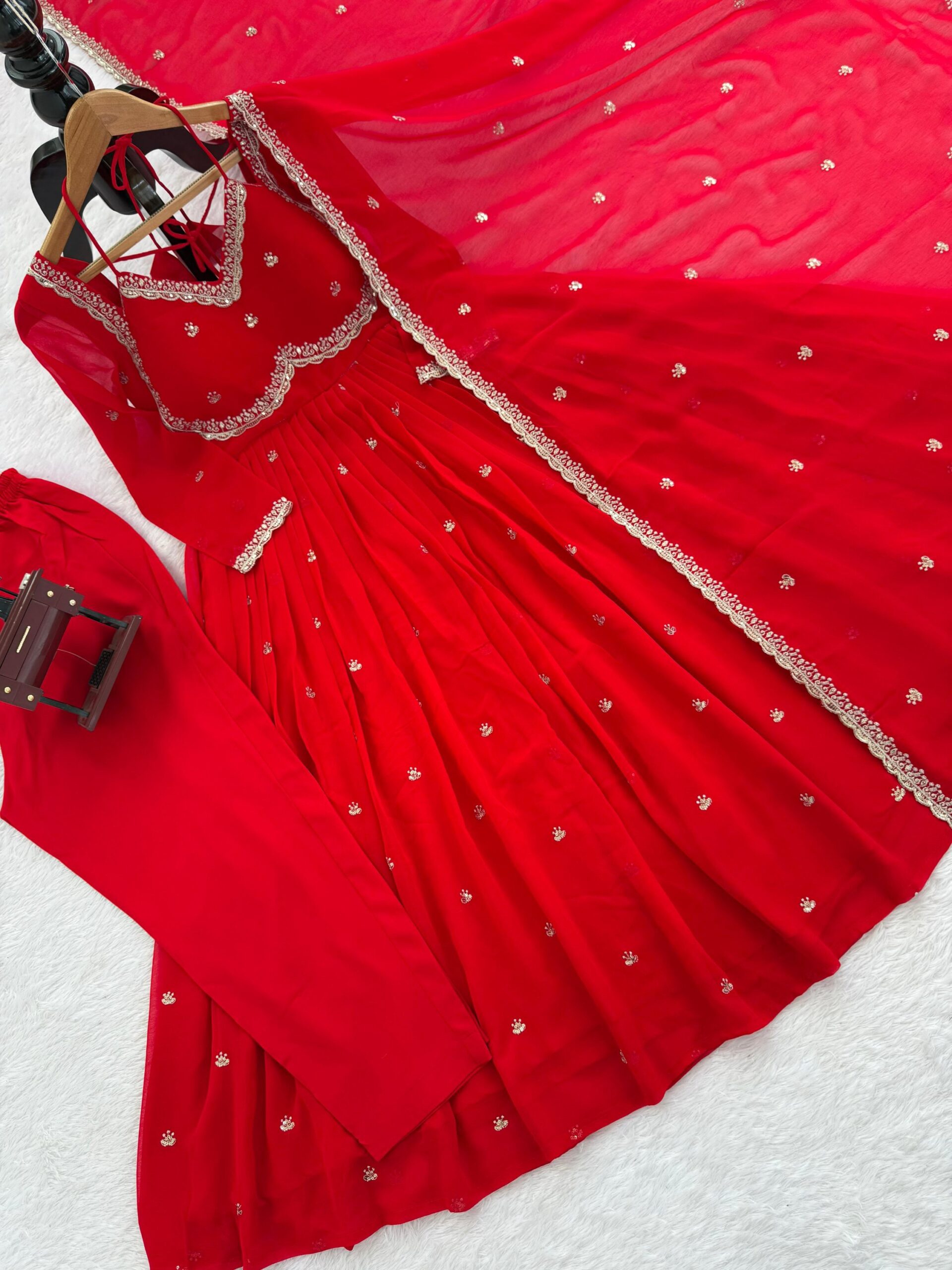 Designer Anarkali Set for Women - Image 3
