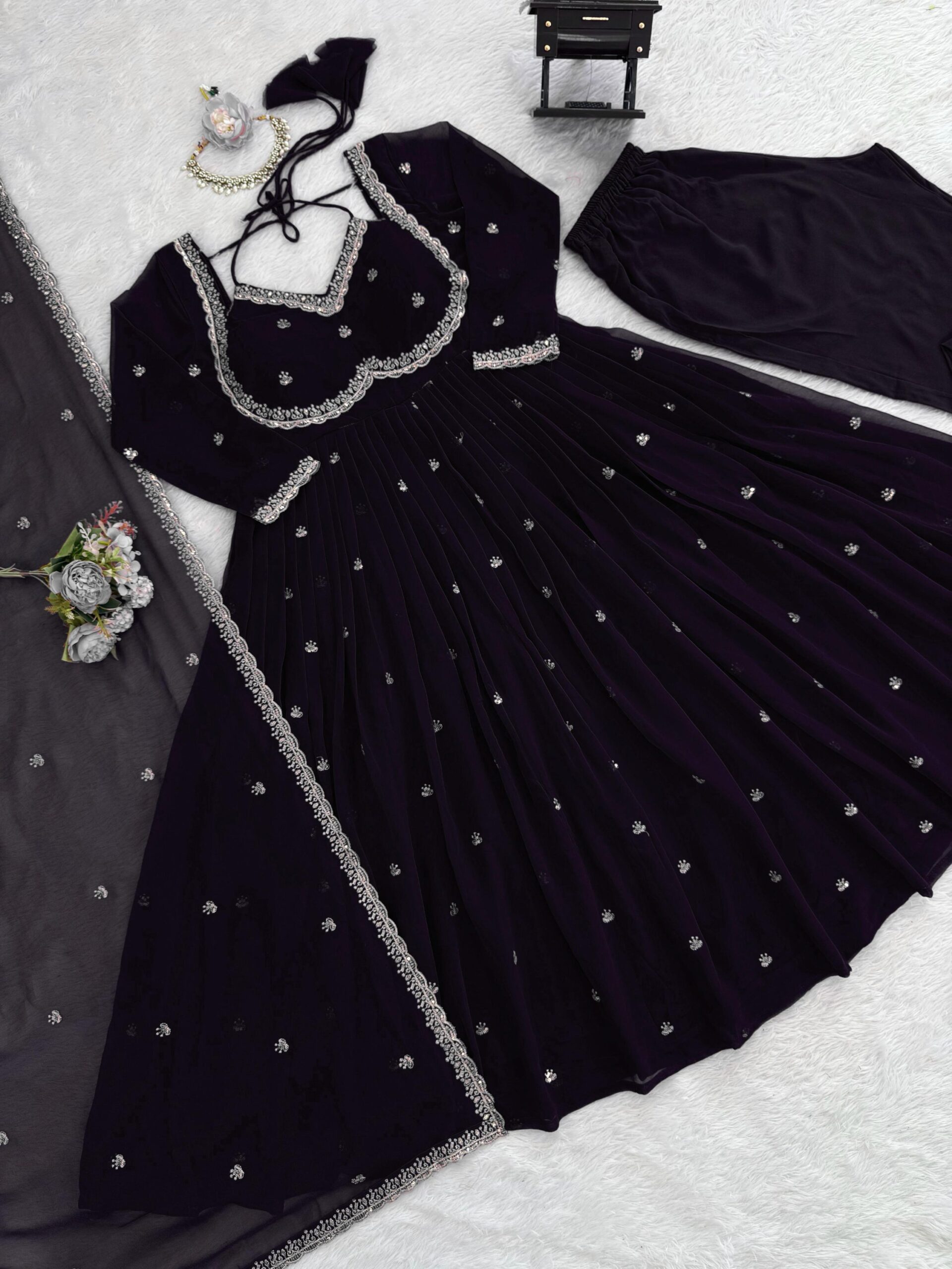 Designer Anarkali Set for Women - Image 49