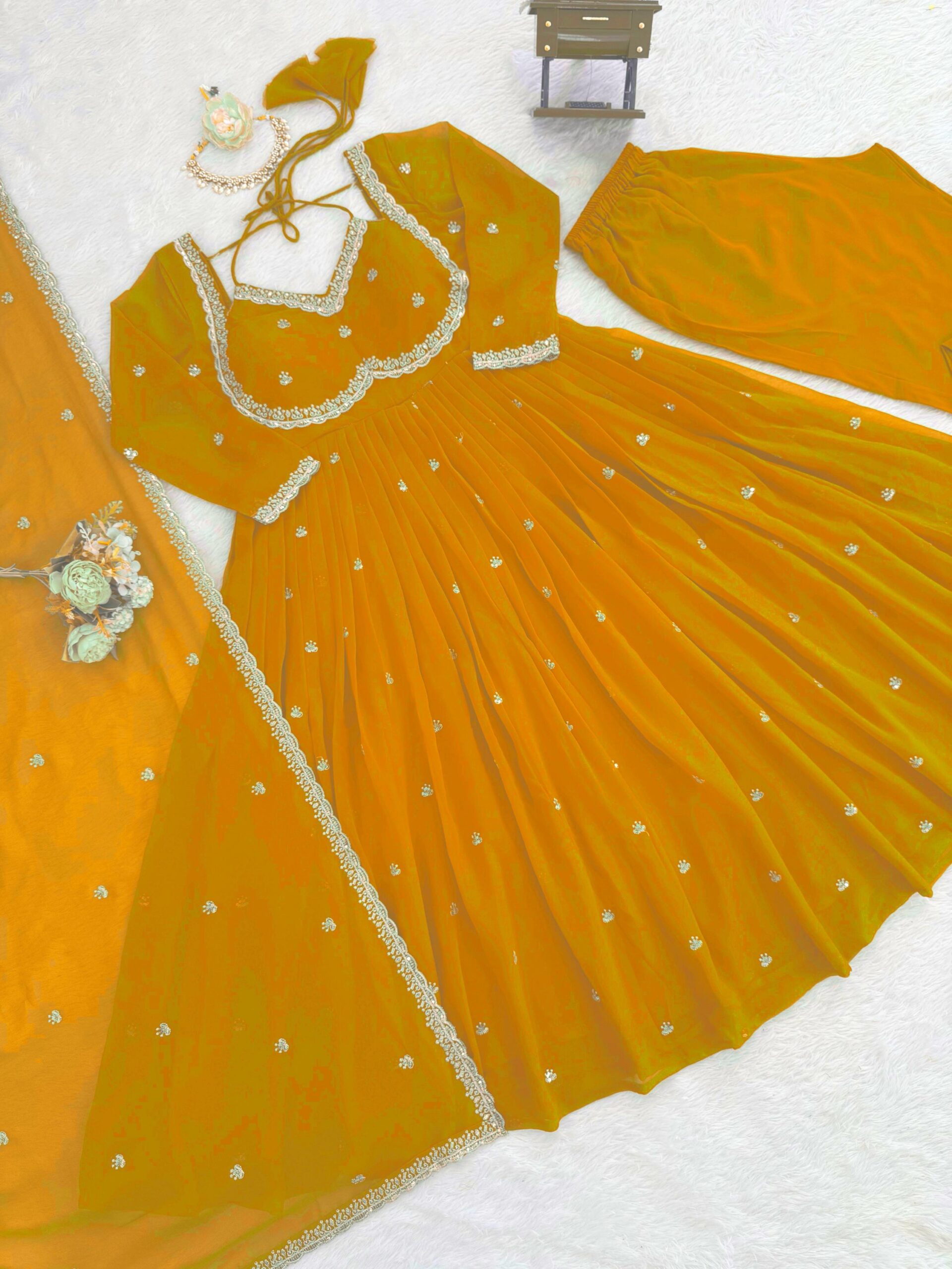 Designer Anarkali Set for Women - Image 35