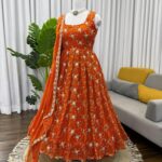 Designer Anarkali Set for Wedding Guest