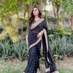 Classic Black Saree