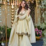 Mirror Work Peplum Kurta Set