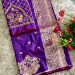 Rajlaxmi Paithani with Handwork Aari Work Blouse