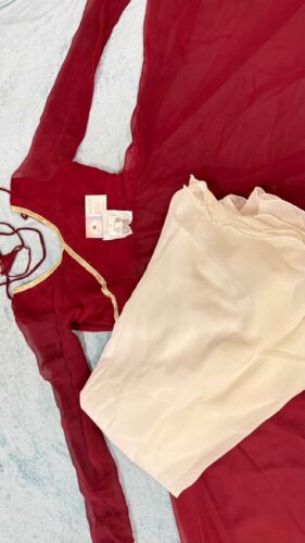 Full Circle Anarkali with Flared Palazzo photo review