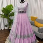 Embroidered Designer Anarkali Set