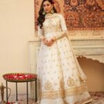 Embroidered Anarkali Lehenga Set