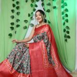 Ikkat Patola Saree