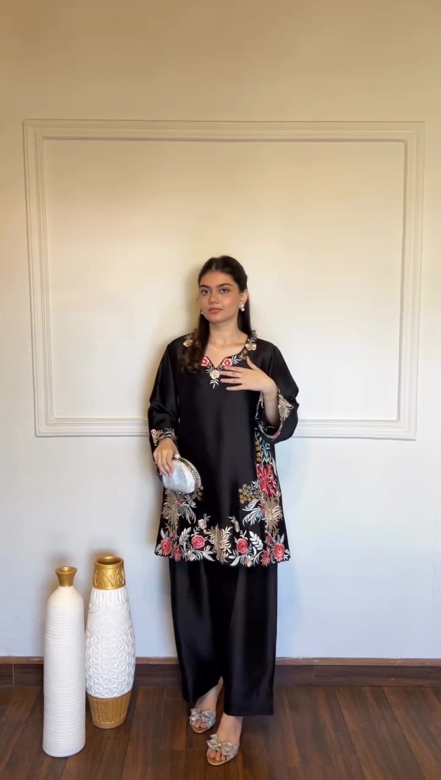 Embroidered Kurta Set