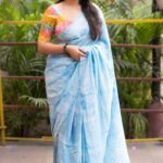Handmade Batik Bandhani Saree