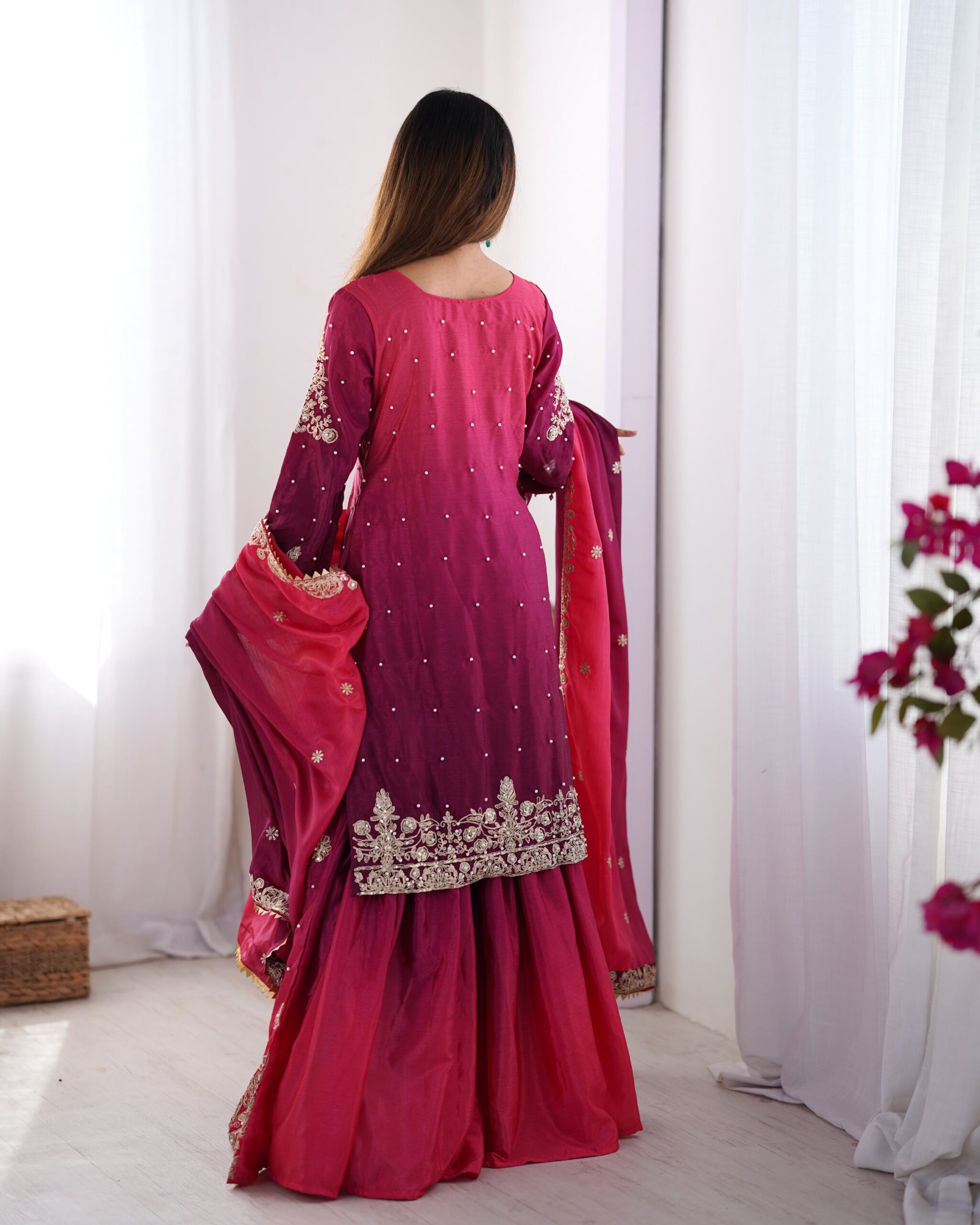 Designer Palazzo Set - Image 10
