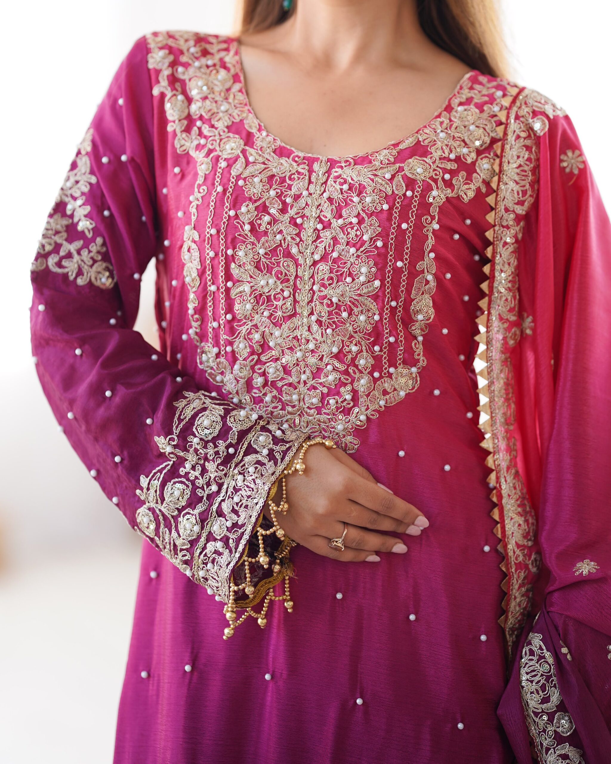 Designer Palazzo Set - Image 12