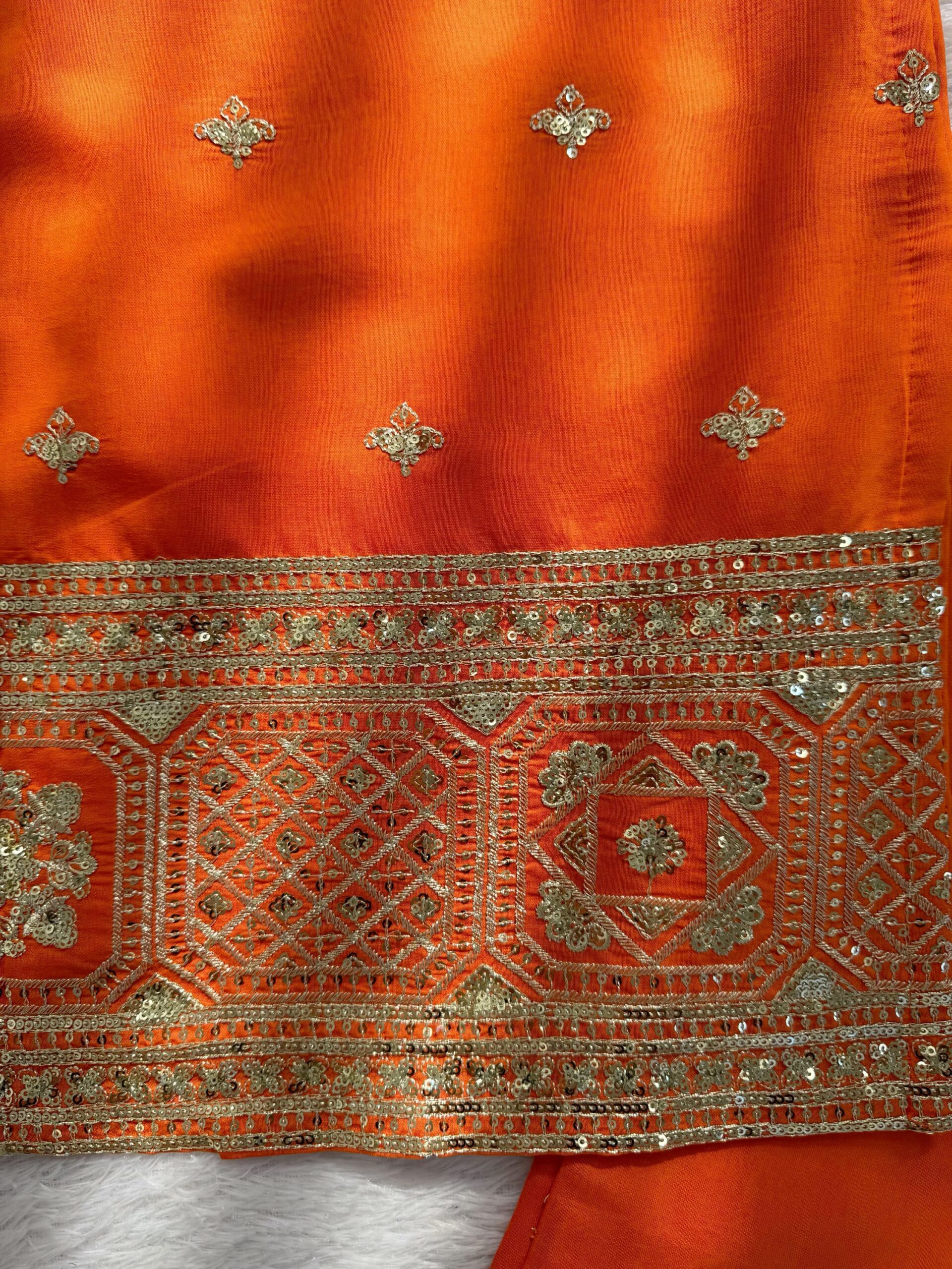 Designer Embroidered Palazzo Set - Image 17